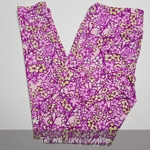 LuLaRoe TC Leggings Floral NEW